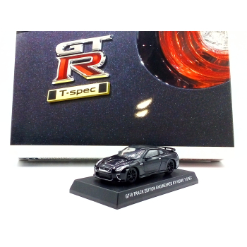 Nissan GT-R (R35) Track Edition Engineered by Nismo T-Spec Coupe 2022 (whit book) - skala 1:64 - Kyosho
